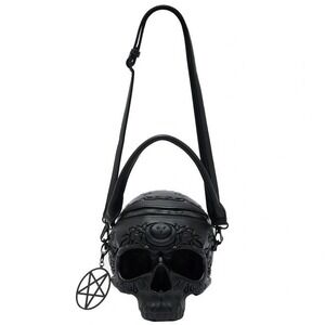 Killstar Contact the dead Skull Handbag Black Spirit Board Gothic Crossbody